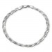 Silberdream SilberDream Armband geflochten 925 Sterling Silber Damen 19cm SDA2429J