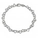 Silberdream SilberDream Armband Herzchen 925 Sterling Silber Damen 18cm SDA2118J