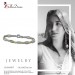 Silberdream SilberDream Armband Oval 925 Silber Vergoldet Zirkonia Damen 18,5cm SDA4800T