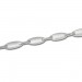 Silberdream SilberDream Armband Style Matt/glänzend 925 Sterling Silber 19cm SDA429