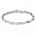 Silberdream SilberDream Armband Welle 925 Sterlin Silber 19cm Silberarmband SDA402