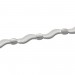 Silberdream SilberDream Armband Welle Matt/glänzend 925 Sterling Silber 19cm SDA432