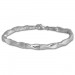 Silberdream SilberDream Armband Zopf matt/glänzend 925 Sterling Silber 18,8cm SDA463J