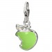 Silberdream SilberDream Charm Apfel Zirkonia 925er Armband Anhänger FC678