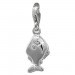 Silberdream SilberDream Charm Fisch 925er Silber Armband Anhänger FC866J