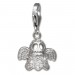 Silberdream SilberDream Charm Gespenst Zirkonia 925 Silber Armband Anhänger FC3143