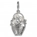 Silberdream SilberDream Charm Korb Silber Armband Ketten Anhänger FC4106