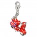 Silberdream SilberDream Charm Motorroller 925 Silber Armband Anhänger FC3138