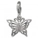 Silberdream SilberDream Charm Schmetterling 925er Silber Armband Anhänger FC731I