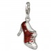 Silberdream SilberDream Charm Schuh Stiefelette 925 Silber Armband Anhänger FC664