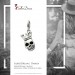 Silberdream SilberDream Charm Totenkopf Mit Krone 3D 925er Armband Anhänger FC694