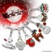 Silberdream SilberDream Charm Weihnachtsstiefel 925 Silber Armband Anhänger FC810R