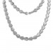 Silberdream SilberDream Collier Dreiecke Zirkonia weiß 925er Silber 45cm Halskette SDK457W