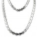 Silberdream SilberDream Collier Kette Circles 925er Silber 44,5cm Damen Halskette SDK474J