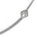 Silberdream SilberDream Collier Kette Drop 925 Silber 45cm Halskette SDK413