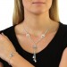 Silberdream SilberDream Collier Kette Drop 925 Silber 45cm Halskette SDK413