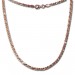 Silberdream SilberDream Collier Kette gedreht rose vergoldet 925 Silber Damen 45cm SDK21645E