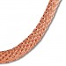Silberdream SilberDream Collier Kette Geflecht Rose Vergoldet Damen Ca. 45cm SDK22045E