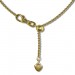 Silberdream SilberDream Collier Kette Herz Vergoldet 925er Silber Damen 45cm SDK22645Y