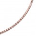 Silberdream SilberDream Collier Kette Kugel Blatt Rose 925 Silber Damen 46cm SDK24146E