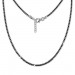 Silberdream SilberDream Collier Kette Kugeln geschwärzt 925 Silber Damen 44cm-47cm SDK11045K