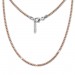 Silberdream SilberDream Collier Kette Kugeln rose 925 Silber Damen 44cm-47cm SDK11045E