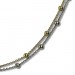 Silberdream SilberDream Collier Kette Kugeln Vergoldet 925er Silber Damen 45cm SDK22345T