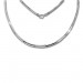 Silberdream SilberDream Collier Kette Line 925 Sterling Silber 44cm Halskette SDK452J