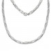Silberdream SilberDream Collier Kette Muster 925er Silber 45cm Damen Halskette SDK437J