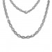 Silberdream SilberDream Collier Kette Oval 925 Sterling Silber 44,5cm Halskette SDK455J