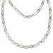 Silberdream SilberDream Collier Kette oval offen 925 Silber 45cm Halskette SDK401