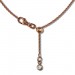 Silberdream SilberDream Collier Kette Rose Vergoldet 925 Silber Damen 45cm SDK22545E