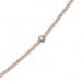 Silberdream SilberDream Collier Kette Rosevergoldet Zirkonia 925er Damen 45cm SDK27845E