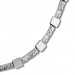 Silberdream SilberDream Collier Kette Square 925er Silber 45,5cm Damen Halskette SDK475J