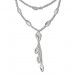 Silberdream SilberDream Collier Kette Tropfen 925 Silber 44,5cm Halskette SDK414