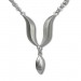 Silberdream SilberDream Collier Kette Wave 925 Silber 45cm Halskette SDK410