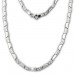 Silberdream SilberDream Collier Kette Wave 925er Silber 45,5cm Damen Halskette SDK477J