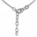 Silberdream SilberDream Collier Kette Zirkonia Rund Weiß 925 Silber Damen 42-47cm SDK28642J