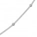 Silberdream SilberDream Collier Kette Zirkonia Weiß 925er Silber Damen 45cm SDK27845J