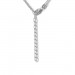 Silberdream SilberDream Collier Kette Zirkonia Weiß 925er Silber Damen 45cm SDK27845J