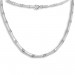 Silberdream SilberDream Collier Kette Zirkonia weiß 925er Silber 44cm Halskette SDK436W