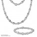 Silberdream SilberDream Collier Oval Zirkonia Weiß 925er Silber 44,5cm Halskette SDK444W