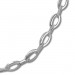 Silberdream SilberDream Collier Oval Zirkonia Weiß 925er Silber 44,5cm Halskette SDK449W