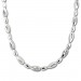 Silberdream SilberDream Collier Tropfen Zirkonia Weiß 925er Silber 45cm Halskette SDK476W