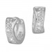 Silberdream SilberDream Creole 2-reihig Zirkonia weiß 925er Silber Damen SDO394W