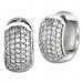 Silberdream SilberDream Creole 5-reihig Zirkonia weiß 925 Sterling Silber Damen SDO4351W