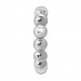 Silberdream SilberDream Creole Balls 2cm 925 Sterling Silber Damen Ohrringe SDO4448J