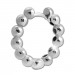 Silberdream SilberDream Creole Balls 2cm 925 Sterling Silber Damen Ohrringe SDO4448J