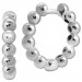 Silberdream SilberDream Creole Balls 2cm 925 Sterling Silber Damen Ohrringe SDO4448J