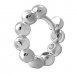 Silberdream SilberDream Creole Balls Zirkonia 925 Sterling Silber Damen Ohrringe SDO4447W